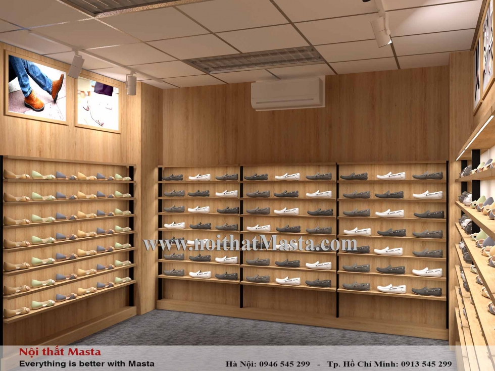 thiet ke shop giay dep
